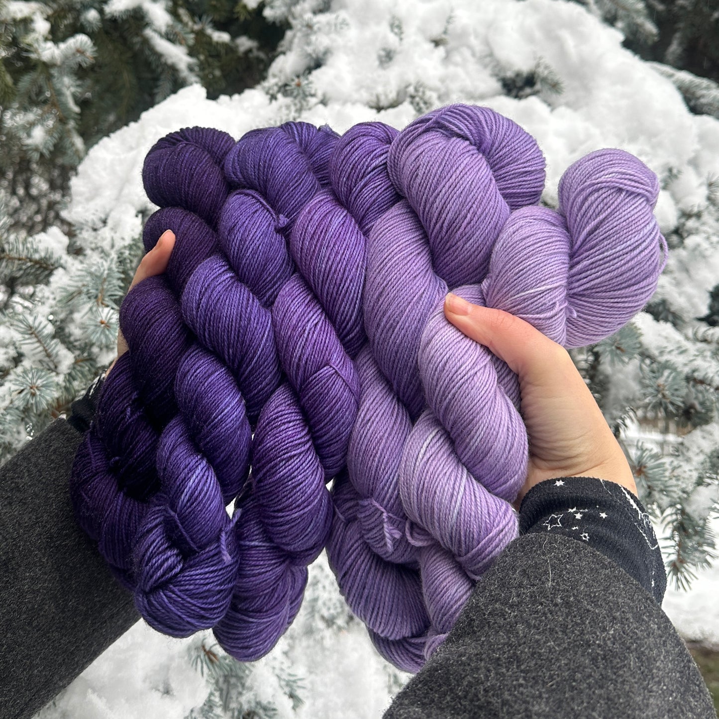 Wood Violet Gradient Set